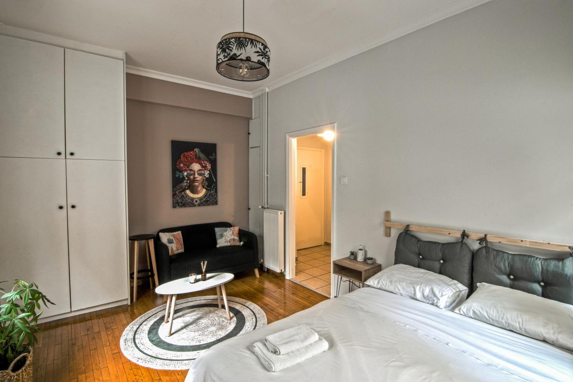 Exarcheia Urban Studio Apartment Atene Esterno foto